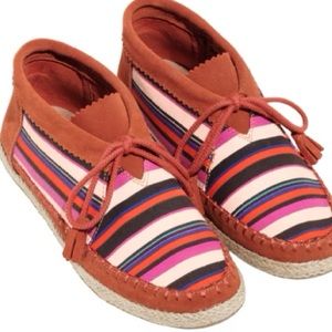 Toms x & Other Stories Leather Palmera Chukka Booties 8.5 39 new